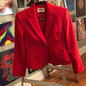 Red Suit Jacket